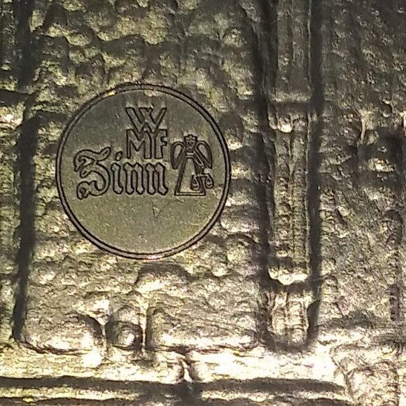 Vintage WMF Zinn German Pewter Decorative Plate – Medieval Scene - Picture 7 of 7